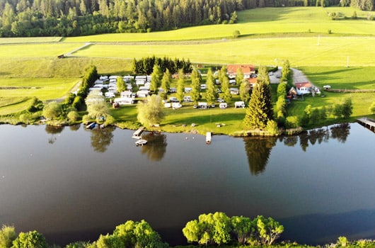 Campingplatz-Gesamtansicht