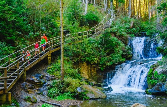 Die Graggerschlucht ein Wasserwanderweg