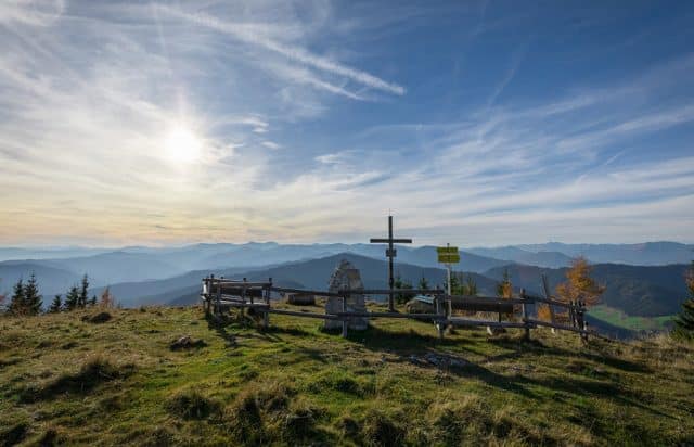 Grebenzen Gipfel Bergpanorama Seetaler Alpen