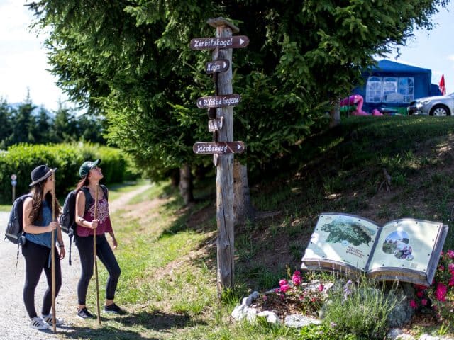 Jugend Wegweiser Wandern Zirbitzkogel